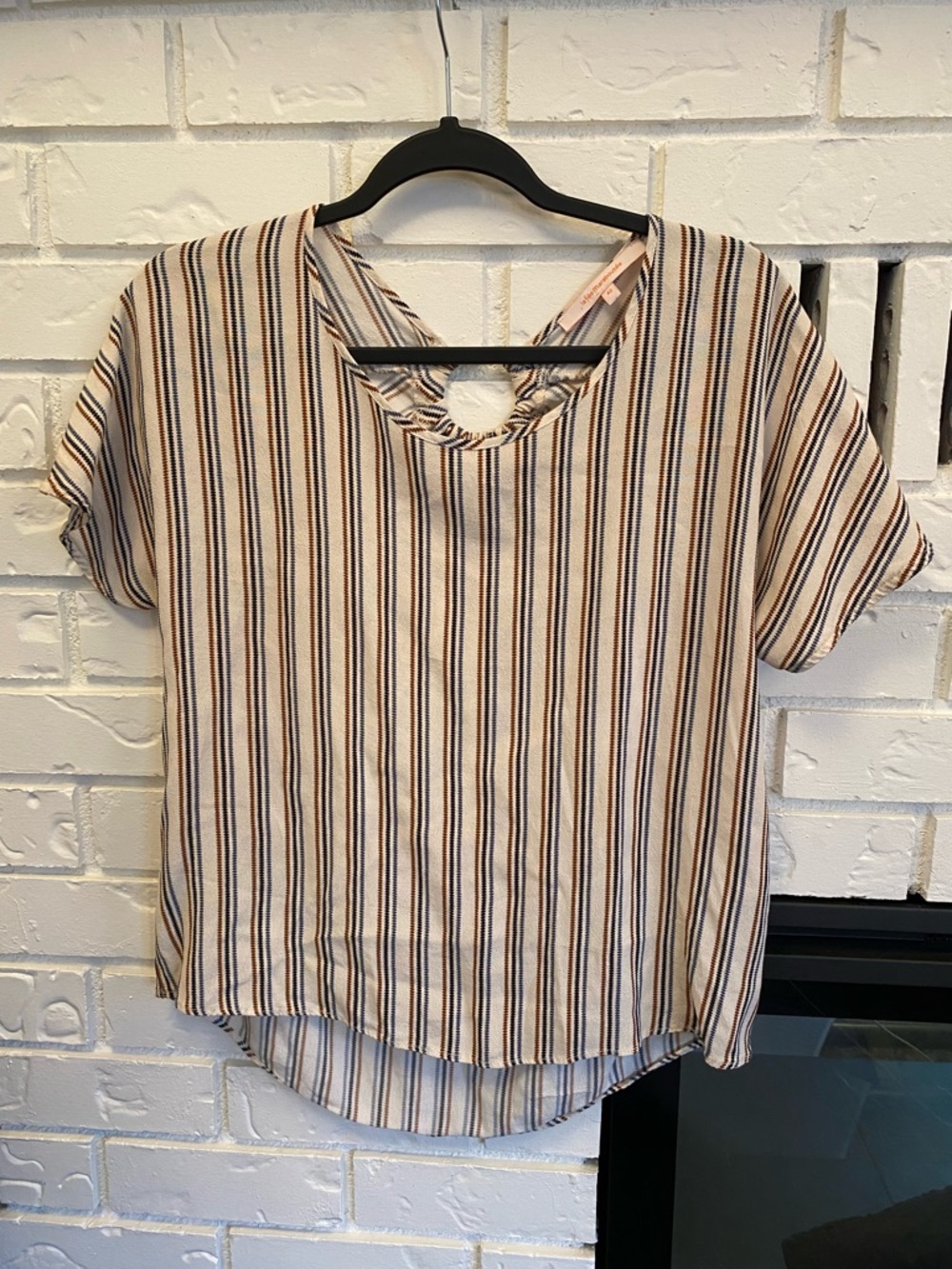 La Fée Maraboutée Striped Made in Italy Top
